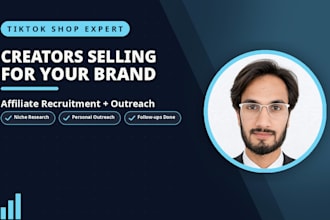 recruit tiktok shop affiliate creators and manage outreach
