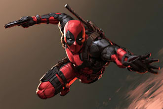 comic book illustration with comic book illustrator