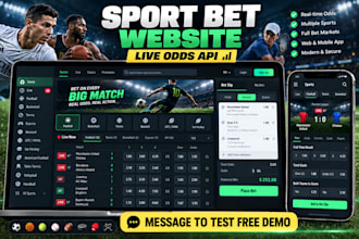 build sport bet website, sportsbook app, gamble site, p2e solana gamble game