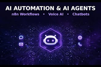 build ai automation workflows and ai agents with n8n, and voice ai