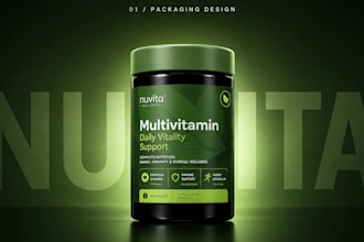 professionally design your box, label or pouch packaging