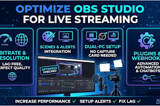 setup and optimize your obs studio for live streaming