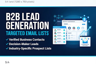 b2b lead generation and build a targeted business email list