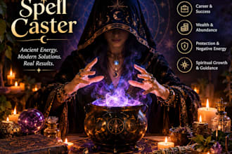 cast a love career spell,black magic removal spell or any spell as your need