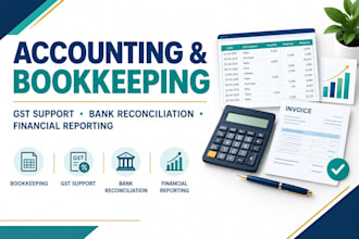 do accounting bookkeeping gst and financial reporting