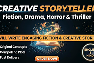 write engaging creative stories and fiction content