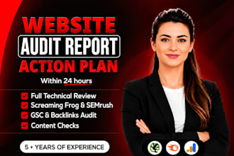 do website audit, onpage and technical SEO audit for your wordpress website