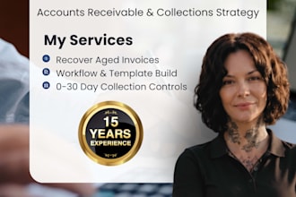 design a collection workflow to recover aged invoices