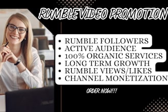 do rumble video promotion , rumble video marketing
