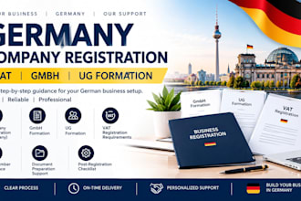 germany vat business registration company registration gmbh, and ug formation
