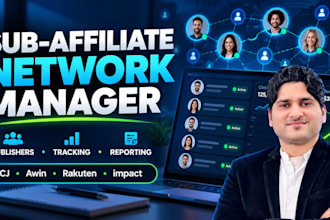 be your manager for your sub affiliate network