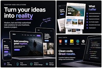 create your website perfectly