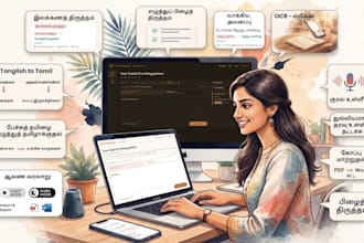 do professional tamil typing