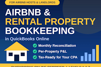 do airbnb bookkeeping and rental property quickbooks online