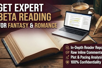 be your expert beta reader to transform your manuscript into a bestseller