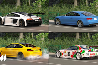 professionally install and configure custom mods in assetto corsa