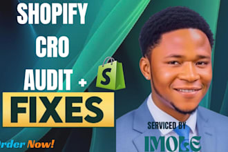 audit your shopify store and implement cro fixes