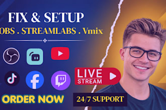 create professional obs streaming setup for your twitch or youtube