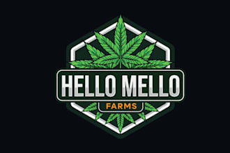 design medical cbd hemp cannabis seed logo for you