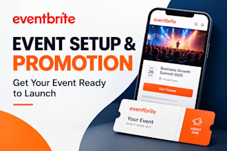 set up and promote your eventbrite event organically