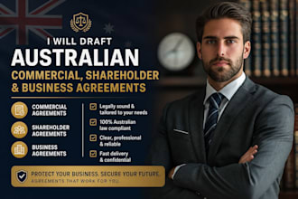 draft australian commercial, shareholder and business agreements