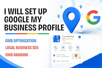 google my business profile setup gmb optimization local business seo gmb ranking