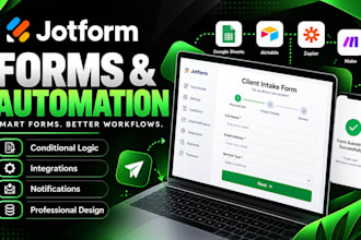 create jotform forms with conditional logic and automation