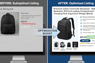 optimize ebay product listings with SEO titles and descriptions