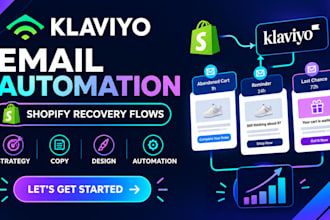 build klaviyo abandoned cart and welcome flows for shopify