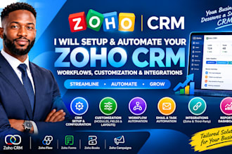 build zoho CRM automations and integrations