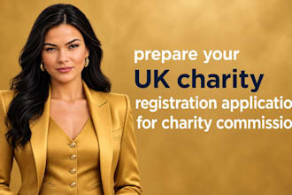 prepare your UK charity registration application for charity commission