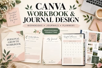 format design canva workbook design journal formatting journal design