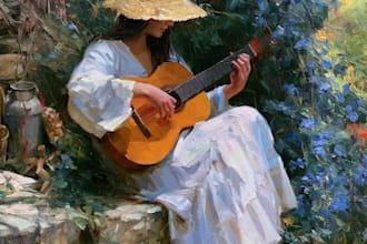 do a replica of any painting in oil painting for you
