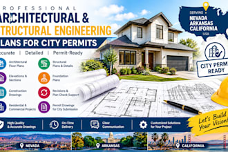 do architect and structural engineering for neveda, arkansas, california USA