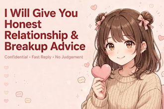 give you honest love and relationship advice