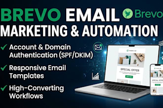set up brevo email marketing and automations workflow