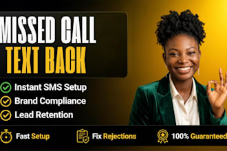 setup gohighlevel missed call text back and lead followup