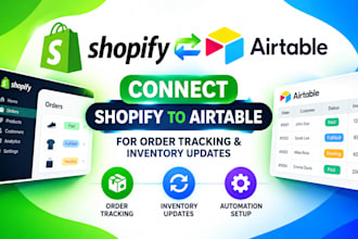 connect shopify to airtable for order tracking and inventory updates