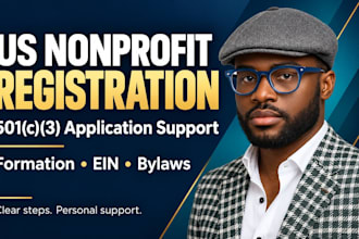 help register your US nonprofit and prepare your 501c3 application