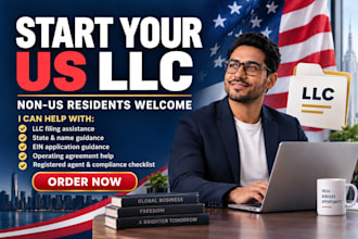 do US llc registration, llc formation, ein and business registration