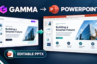 convert your gamma presentation into editable powerpoint