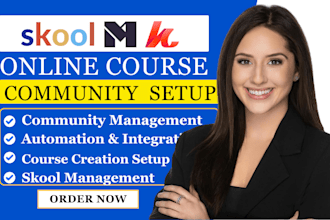 skool community setup community skool credit repair skool course creation
