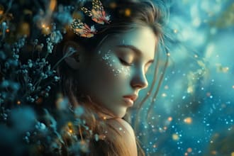 natural portrait retouching and photo editing