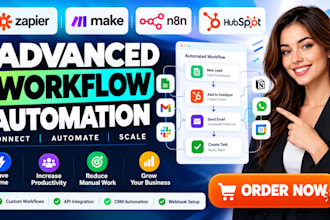connect and automate hubspot with zapier make and n8n