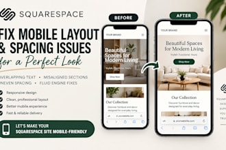 fix squarespace mobile layout, overlapping text and fluid engine spacing css fix