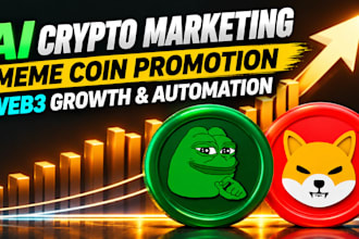 ai crypto marketing meme coin promotion web3 growth and automation