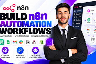 build n8n automation workflows and ai automation