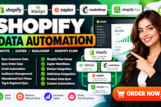 sync klaviyo, shopify, zapier and mailchimp data workflows