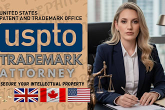 register trademark in USA,UK, eu, canada as IP lawyer