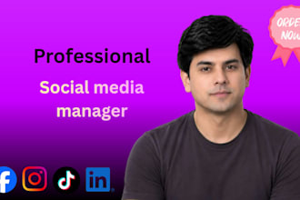 social media marketing manager and content strategist